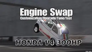 GT7 Builds: FIAT 500F '68 with Honda SE75E 2&4  Engine Swap | Update 1.58
