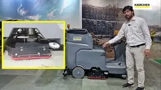 Introducing the Made-in-India K&auml;rcher BD-80/120 R Classic Ride-On Scrubber