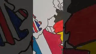 Drew Belgium 🇧🇪 in the Europe map!