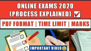 Gauhati University 2020 Exams Process Explained' (Step By Step)🔥|GU Online Exams 2020