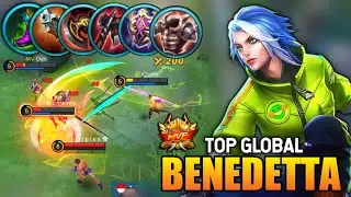 BENEDETTA BEST BUILD 2021 | TOP GLOBAL BENEDETTA GAMEPLAY | MOBILE LEGENDS✓