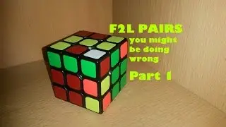 F2L pairs you might be doing wrong Part 1 ~Georgi~