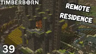 Tiny Hidden Cliff House | TIMBERBORN E39