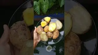 Umbi Rebus Hangat Teman Santai Paling Nikmat #shorts #camilan #suasanapedesaan