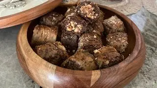 بقلاوة بالبندق والشوكولاته شي ناهي من الآخر