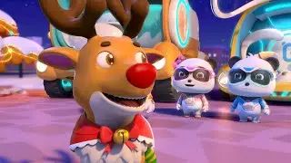 Reindeer Rudolph is in Danger | Super Rescue Team | Christmas Movie | Kids Cartoon | BabyBus