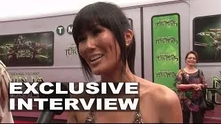 Teenage Mutant Ninja Turtles: Minae Noji (Karai) Exclusive Premiere Interview | ScreenSlam