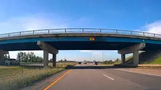 Scenic Alberta Drive in 4K | Leduc to Rocky Mountain House | August Road Trip