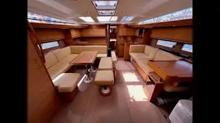 Dufour 500 GL Malta interior walk-through