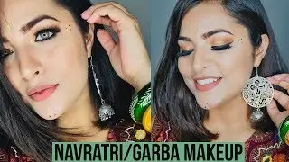 Navratri Garba Makeup Look 2018 | Indian Festive Makeup Tutorial | Anubha
