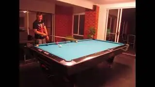 Four 2 Rail Kicks - Pool Trick Shots