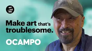 EP55: Manuel Ocampo: Art Provocateur of the Sacred & Profane | Baroque, Kitsch, Pentimento, STPI, AI