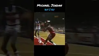 Michael Jordan TAKES FLIGHT! Monster Dunk vs Bullets  #goat #nba #basketballlegend