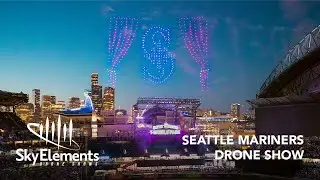 Seattle Mariners Drone Show | Sky Elements Drone Shows