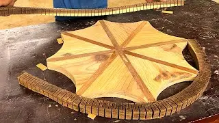 Unique Woodworking Ideas // DIY Modern Design Coffee Table With Beautiful Pallet Wood