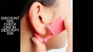 1-4Pcs Disposable Safe Painless Ear Piercing Tool, Healthy Sterile Punctur Kit Earring Studs Nose Ri