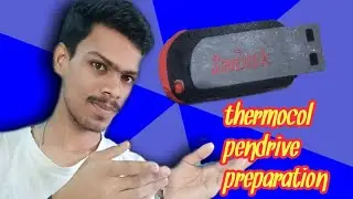 SanDisk pendrive making at home | Thermocol craft |Easy Thermocol craft idea
