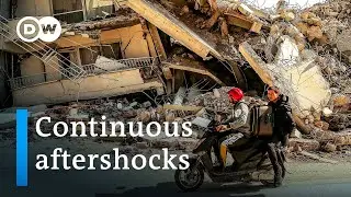 Earthquake survivors traumatized by continuous tremors | DW News