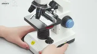 SWIFT SS121 with Coarse and fine focus Monocular Compound  Microscope for students and adult