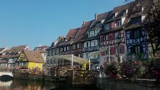 Frankreich 2020 - Bootsfahrt durch Klein-Venedig (Colmar), 20.9.2020