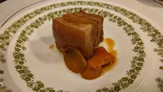 Rafute pork belly: Low carb cooking