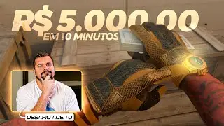 Desafio: R$5.000 em 10 minutos no CSGONET!