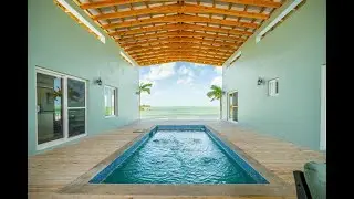 Belize Beachfront Paradise for Sale | Luxury Home with Private Dock & Sunset Views!