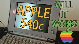 Apple Powerbook 540c - Vintage, Starting for the First Time in 20+ Years