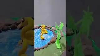 Make boat island and ducks pond with clay#claydiy#creativity#youtubevideo