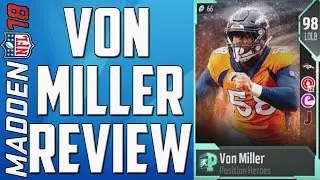 How Good is 98 Overall Von Miller? MUT 18 Card Review