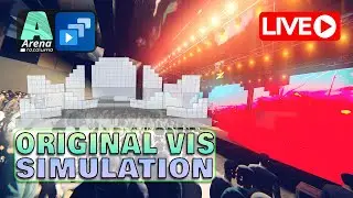 Live VJ Performance | Original Visual Set  Jamming 02 |  @ResolumeVJSoftware   #Arena #chaser