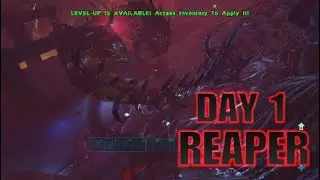 DAY 1 REAPER IN MY 1ST SOLO 6000+hrs !!! Ark: Survival Evolved (PS5)