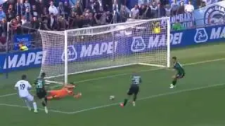 Paolo Cannavaro brilliant save.