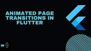 Animated page transitions in Flutter #flutter tutorial