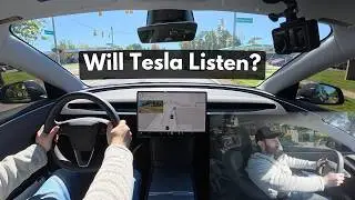 Прислушается ли Tesla к нашим отзывам о системе управления скоростью FSD V14?