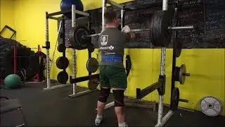 Post Competition Training - 415lb Front Squat
