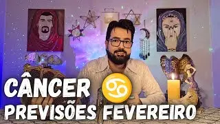 CÂNCER FEVEREIRO: PREVISÃO TAROT MANDALA ASTROLÓGICA!