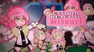||Fandom react to each other|| Mitsuri Kanroji|| 1/6 {{Eng/Rus}} !speed 2x!