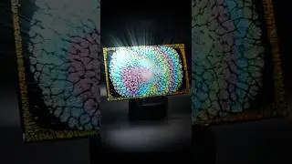 Crackle Effect Resin Pour. Recipe by Solo Epoxy Art. #resinart #resinartist #resinartdesign