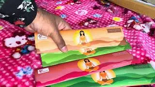 Floranile Handmade Incense Sticks | 15 Sticks X 4 Packs Indian Rose, Kasturi, Sandalwood, Lemongrass