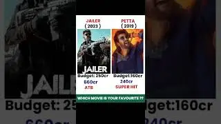 JAILER VS PETTA _movie comparison _box office collection _jailer_petta_shortvairl