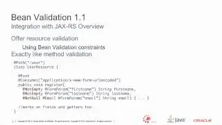 BeanValidation 1.1