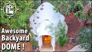 He Built a Eco-Friendly DOME HOME for his Brother