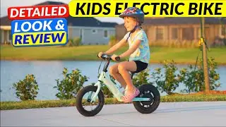 SUPER FUN KKA Электрический беговел для детей. Полный обзор и демонстрация.