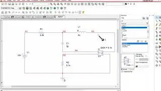 Time Domain Analysis of RLC Circuit