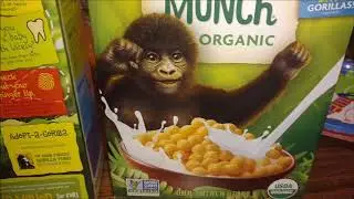 Nosh On For Cartoons: Gorilla Munch Cereal Organic