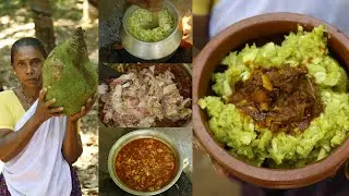 നാടൻ ചക്കയും നാടൻ കോഴിയും എന്റെ പോന്നോ ഒരു രക്ഷയില്ലാത്ത കോംബോ| Kerala Jackfruit With Chicken Curry