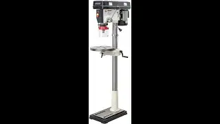 Обзор напольного сверлильного станка SHOP FOX 1HP 17