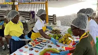 SPMS Basic 5 practical lesson. How to prepare fruit salad and fruit juice (Melopine Juice)