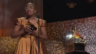 C&eacute;cile McLorin Salvant Wins Best Jazz Vocal Album | 2019 GRAMMYs Acceptance Speech